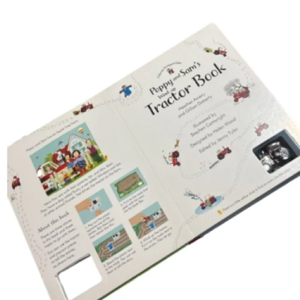 Poppy and Sam's Wind-up Tractor Book